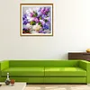 Lavender Vase - Full Round Diamond Painting  30x30cm