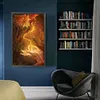 >SALE<5D Diamond Painting Fire Dragon Full Round Drill Rhinestone DIY Wall Arts