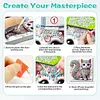 (Pre-Framed)Cat -Special Shape Diamond Painting Kit(29x29cm)