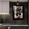 Ink Style Nezuko Kamado Decorative Painting - Demon Slayer: Kimetsu No Yaiba Decorative Painting - JuZi Studio