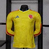 2025 Long Sleeve Player Version Colombia Home Football Shirt 1:1 Thai Quality