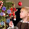 12PCS Diamond Painting Snowflakes Double Sided Keychain