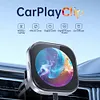 Multifunctional CarPlay Clip Wireless CarPlay Adapter Customized Car-Machine Interconnection Android Apple 2-in-1 Car CarPlay Suitable For Car Media, Fragrance Diffuser, Digital Clock