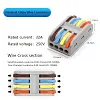 30/50 pcs Universal Cable Connector，Embedded terminal block universal quick connector