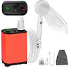 Camping Shower 2000mAh Digital Display Rechargeable for Camping Hiking Traveling