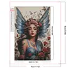 (US Local)Butterfly Girl - Round AB Drills Diamond Painting(45x65cm)