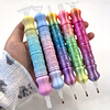 Colored Diamond Gradient Diamond Paint Drills Pen with 5 Nibs, DIY Diamond Accessories