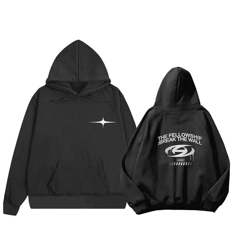 ATEEZ フーディ THE FELLOWSHIP パーカー ATEEZ The Fellowship: BREAK THE WALL Hoodie