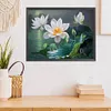 Lotus-11CT Stamped Cross Stitch Kit(40x50cm)