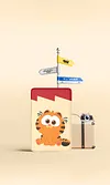 Garfield Co-branded Ultra-thin Magnetic Power Bank