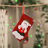 Christmas gift bag candy bag Santa Claus socks decoration Christmas tree pendant
