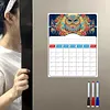 Special Shaped Owl 5D DIY Diamond Painting Monthly Planner Decor Kit