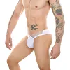 Men's Nylon Belt Ice Silk Wide Belt Thong U Convex Underwear