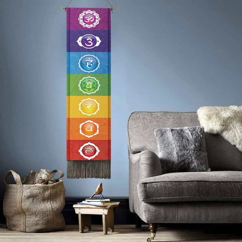 Lifelike Snake Wall Hanging Phase Tapestry Bohemia Tarot Tassel Tapestry Boho Mandala Art Tapestries For Bedroom Office Decor
