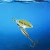 10pcs Boxed Metal Spoon Spinner Fishing Lure Artificial Bait Gift for Men Father