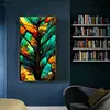 >SALE<5D DIY Full Round Drill Diamond Painting Leaf Kit Home Art Decoration (Y885)