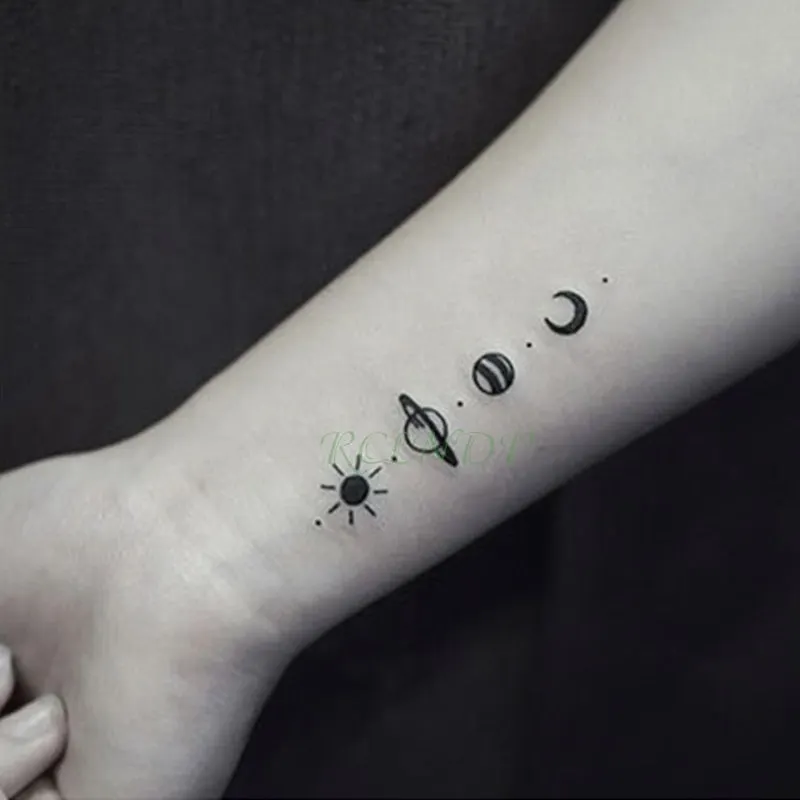 Waterproof Temporary Tattoo sticker Anime fake tatto stickers flash tatoo hand foot body art for girl men women kids