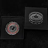 Metal D20 Dice Decompression Spinning Roulette Pointer Gyroscope