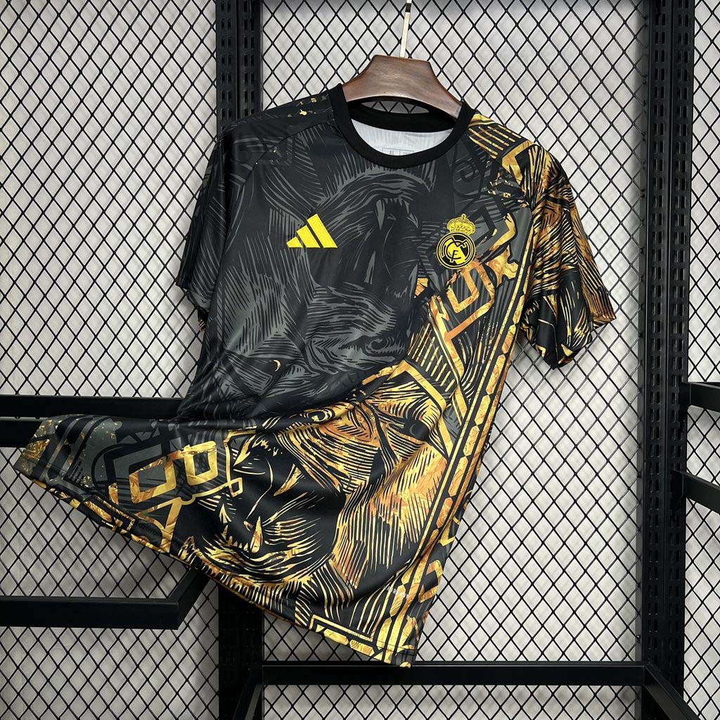 2024-2025 Real MadridSpecial edition black Football Shirt 1:1 Thai Quality