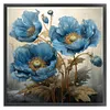 (Multi Style)Flowers-Full Embroidery 3 Strands 11CT Stamped Cross Stitch-40*40CM