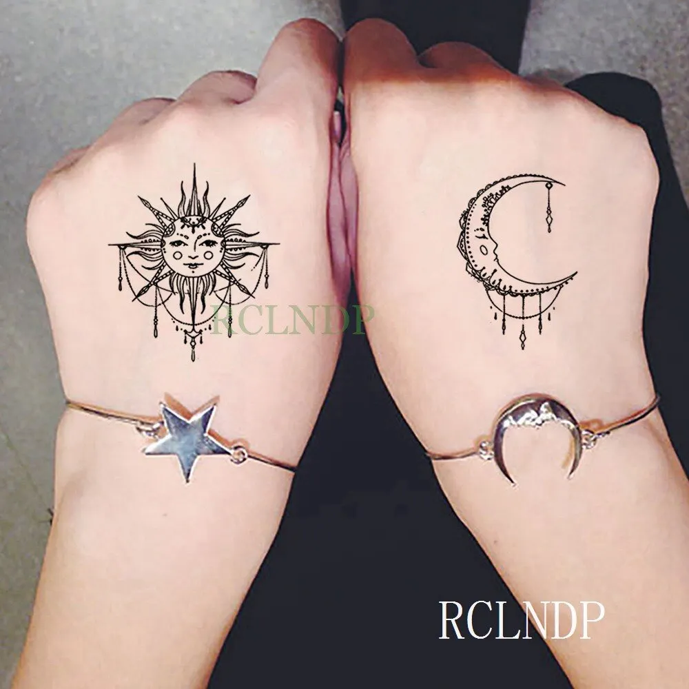 Waterproof Temporary Tattoo sticker protector of Ancient Egypt Greece Egyptian totem Anubis tatto flash tatoo fake tattoos 7
