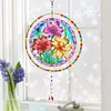 DIY Diamond Painting Double-sided Rotatable Hanging Wind Chime Suncatcher Hanging Kit