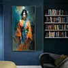 (Big Size)Antique Beauty-Paint by Numbers Acrylic Painting 40*80CM