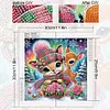 (US Local)4pack Xmas Animal-Special Shaped Diamond Painting Kit(30x30cm)
