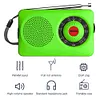 AM FM Radio with Loud Speaker Headphone Jack Pocket Radio Battery Operated Radio