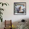 3D Picture Frame Wolf-Full Square Diamond Painting 40*40CM