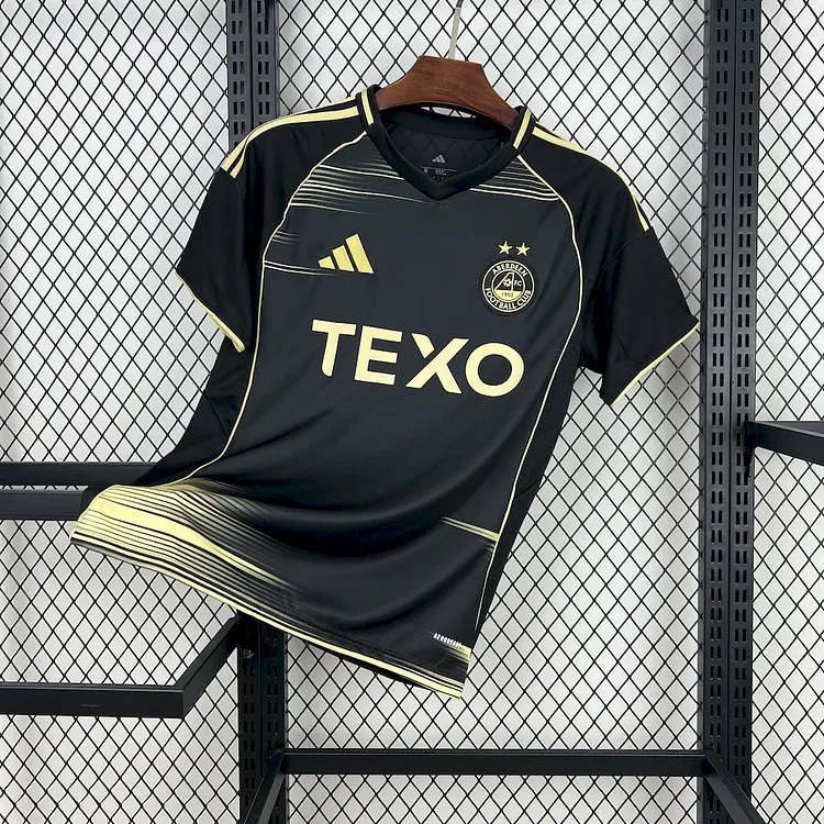【S~4XL】Aberdeen 25/26 Away Football Shirt