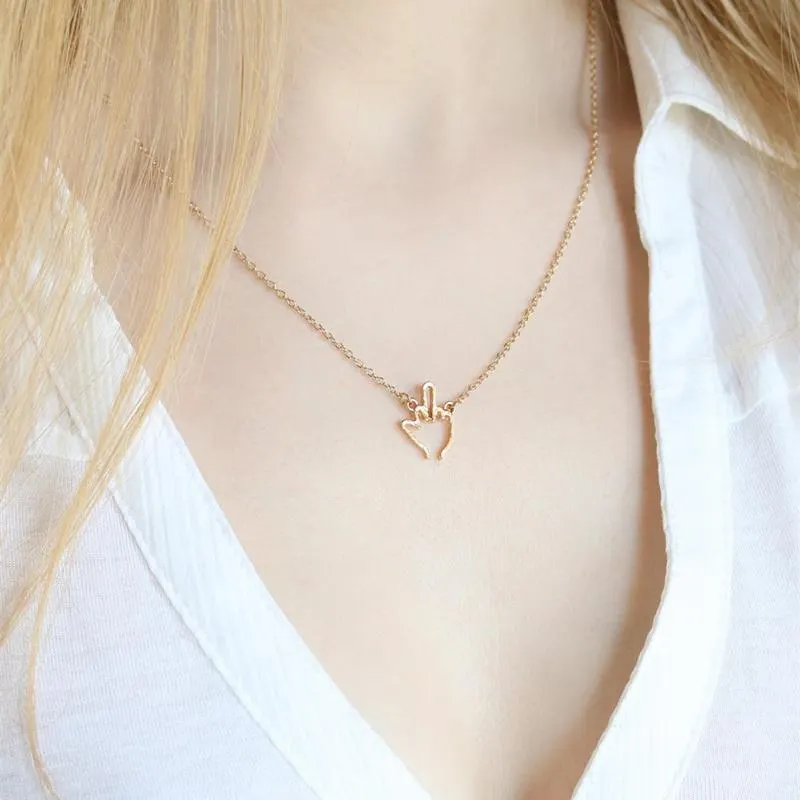 Unisex Funny Doodle Necklace