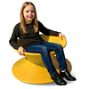 [US Local Warehouse] 360 Rotating Gyro Spun Chair for Kids PE Rotating Sensory Seat Swivel Gyro Chair for Backyard Fun and Outdoor Play Playground or Mall