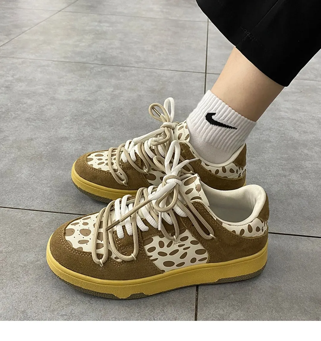 2022 Men Women Skateboard Sneakers Fashion Trainers Womens Chunky Dunk Sneakers Korean Tenis Female Lace Up Casual Shoes