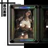 KKCCUS-004 & 005 & 006 Tifa Lockhart 3D Card Stand Display - (FF7) Final Fantasy VII - B&W Studio