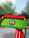 Kids Bike Handlebar Bag Triangle Bicycle Front Bag for Brompton Folding Bikes