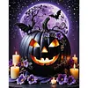 (Multi-Style) Halloween Pumpkin-Paint by Numbers Acrylic Painting 40*40cm