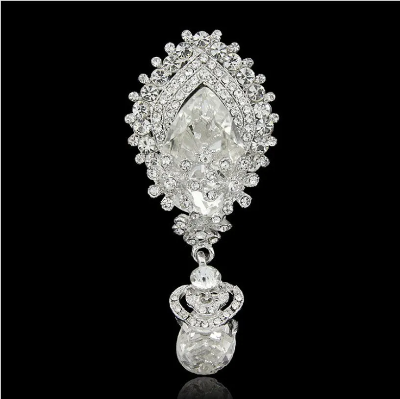 New Rhinestone Bolo Bow Tie High-end Luxury Gifts Korean Version of The British Wedding Wedding Banquet Bowtie Men's Jewelry