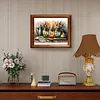(US Local)Paint By Numbers Kit On Canvas DIY Oil Art Flower Picture Home Wall Decor50x40cm