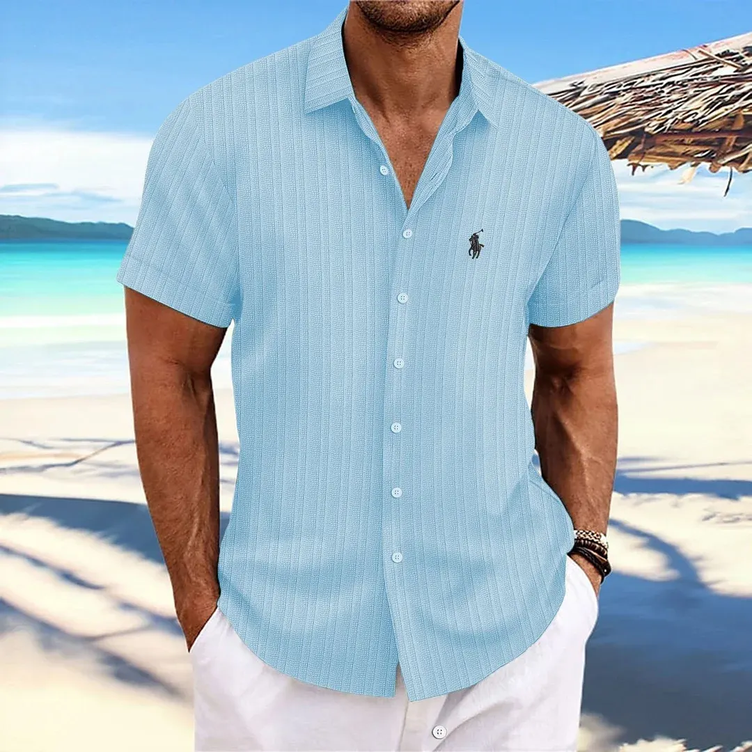 Men's Cotton And Linen Comfortable Shirt