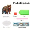 (US Local)5D DIY Special Shape Diamond Painting Desk Ornament Gorgeous Animal Decor Kit