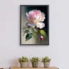 Pink Rose-Paint By Numbers Acrylic Painting 30*40CM