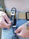 4Pcs Hanging Belt Buckle Nylon Webbing Buckle Camping Hiking Outdoor Accessories