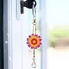 (US Local)5Pcs Acrylic Double Sided Sunflower Full Drill Suncatcher Diamond Painting Kit