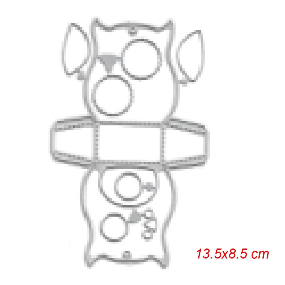 Metal Cutting Dies Cut Dies Owl Stencils and Stamps for DIY Scrapbooking Paper Album Craft Dies Template New Design in 2019