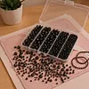 800Pcs 4/6/8/10mm Glass Beads for Jewelry Making Crystal Faceted Jewelry Beads with Holes for Bracelets Necklace Pendants Making Supplies