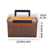 Plastic Fishing Box Minnow Squid Jig Hard Bait Container Hard Lure Sea Tool Case
