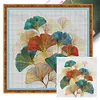 Ginkgo Biloba - 11CT Stamped Cross Stitch - 48*48cm