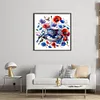 Bird Teacup-14CT Counted Cross Stitch Kit(40x40cm)