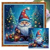 (US Local)Xmas Gnome-11CT Stamped Cross Stitch Kit(50x50cm)